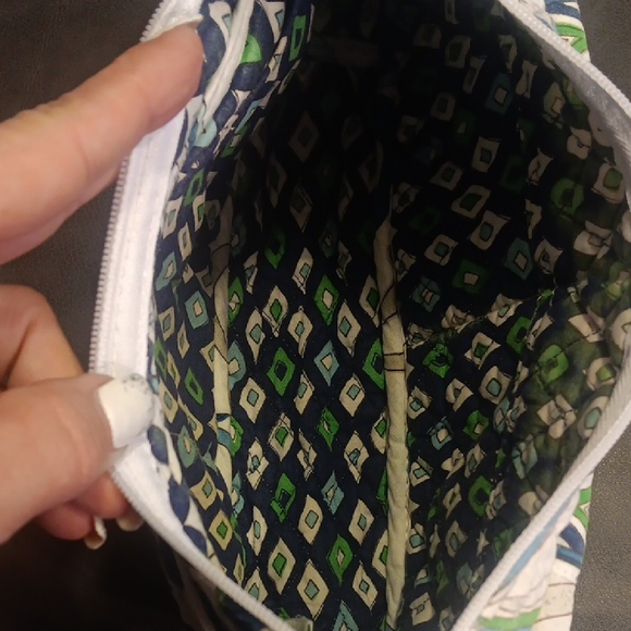 Vera Bradley Blue and Green Crossbody Bag - Picture 10 of 12